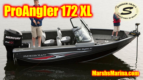 Smoker Craft Pro Angler 172 XL dual console fishing boat