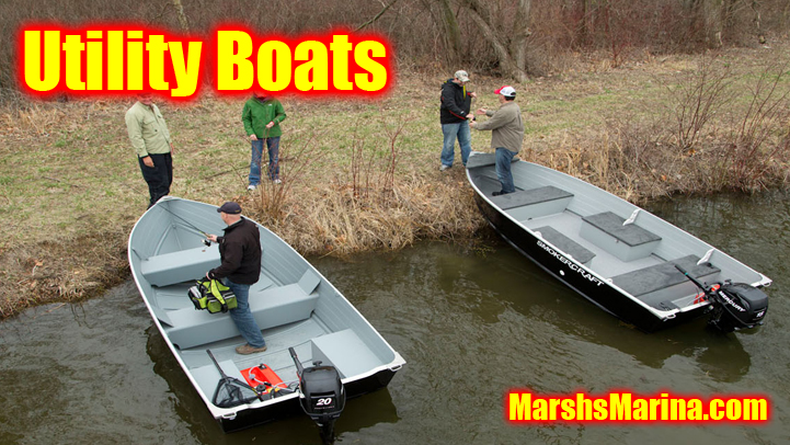 Aluminum Utility Boats For Sale - MarshsMarina.com