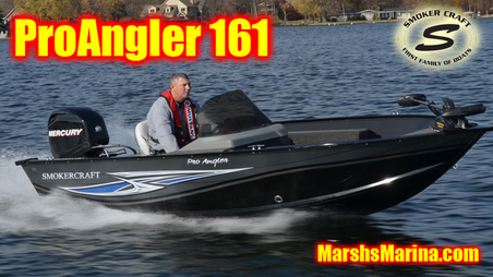Smoker Craft ProAngler 161 Side Console Fishing Boat 