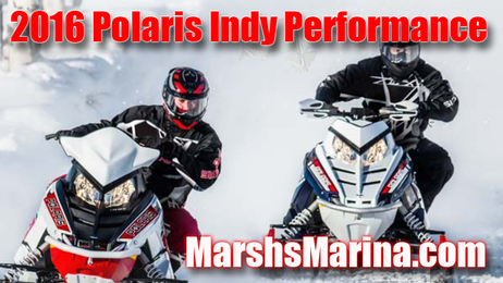 2016 Polaris Indy Snowmobiles and Sleds
