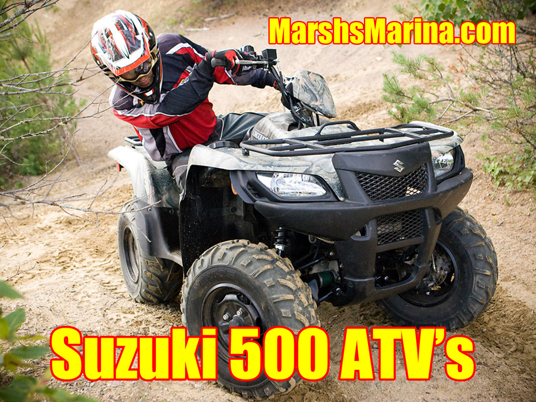 SUZUKI 500 KINGQUAD ATV's