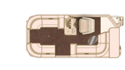 Starcraft EX20C Pontoon Boat Layout