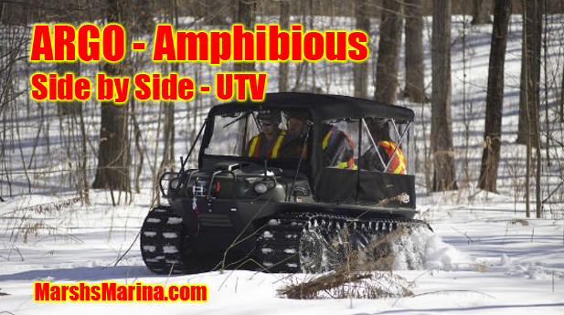 ARGO Amphibious Side by Side UTV's