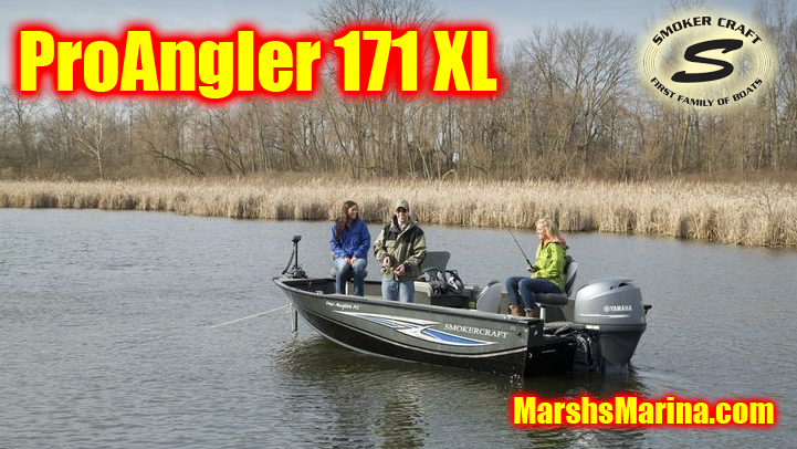 Smoker Craft ProAngler 171 XL Side Console Fishing Boat