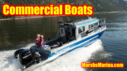 Welded Plate Aluminum Commercial Boats