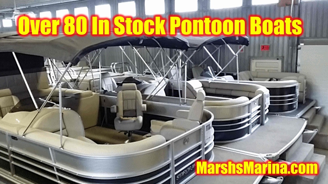 80 In-Stock Pontoons Boats