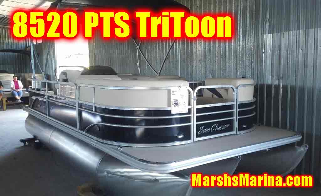 2017 Sunchaser 8520 PTS TriToon
