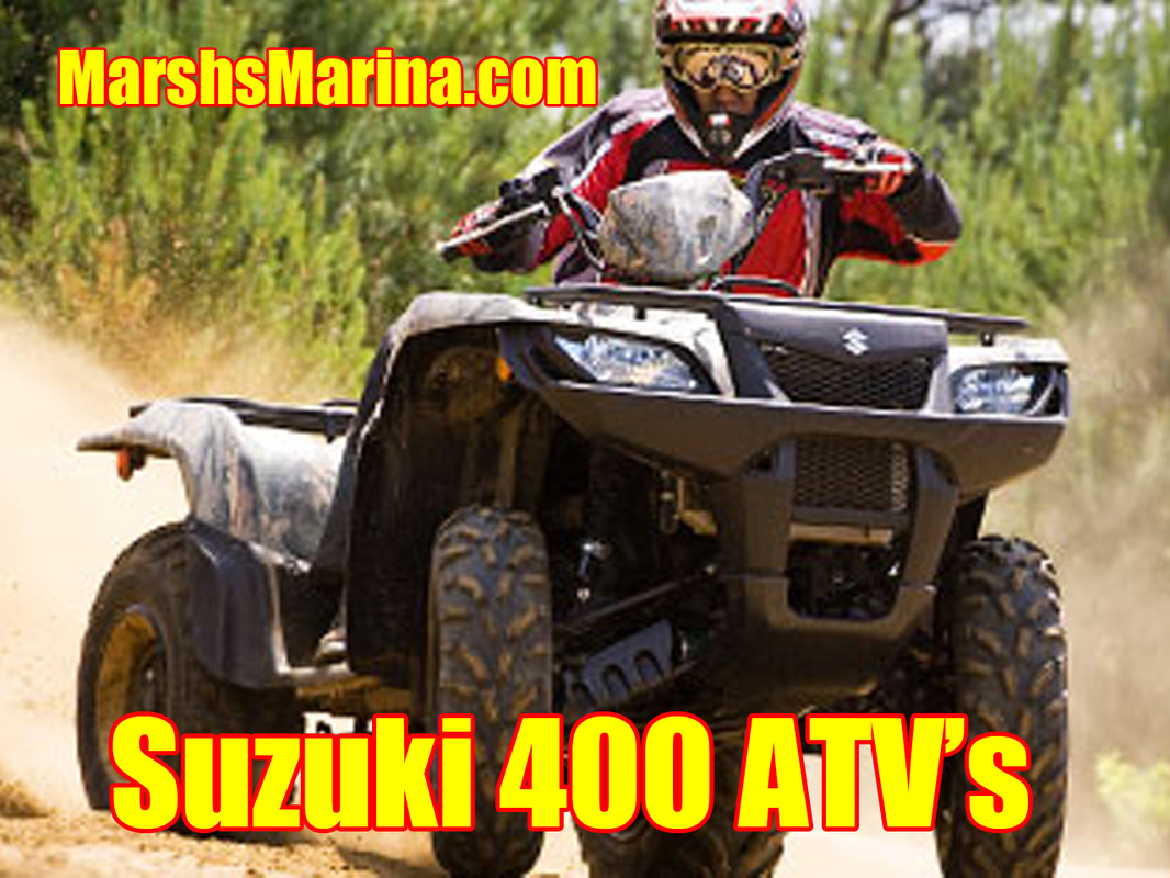 SUZUKI 400 KINGQUAD ATV's