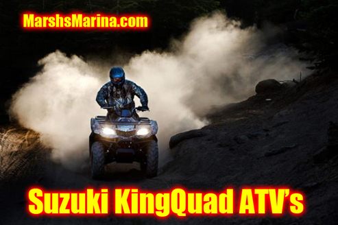 2015 SUZUKI KING QUAD ATV's