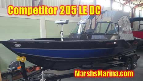 2016 Alumacraft Competitor 205 LE Sport Fishing Boat 