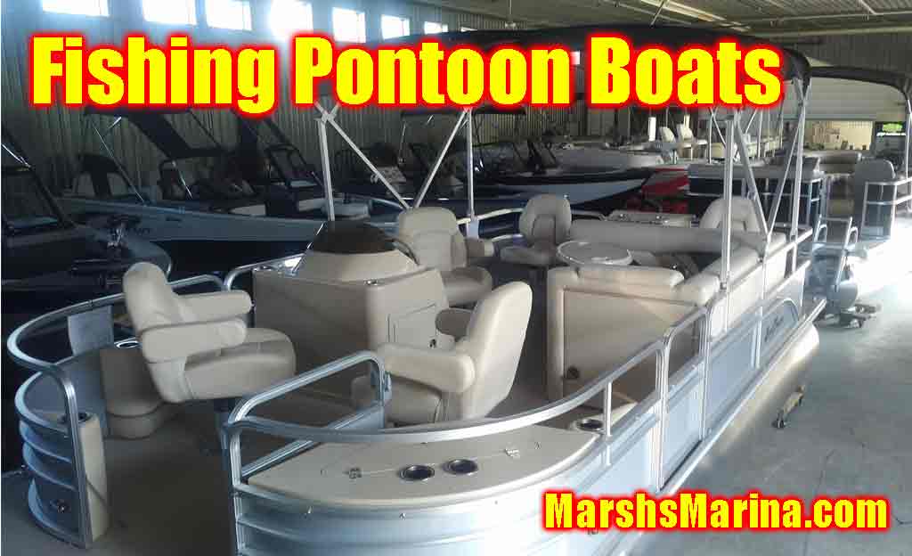 Fish Pontoon boats