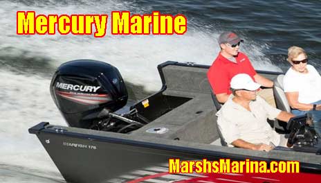 Mercury Outboard on Fishing Boat