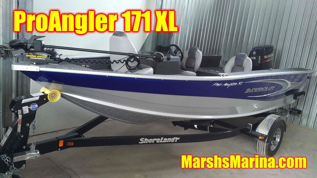 ​2016 Smoker Craft ProAngler 171 XL Fishing Boat