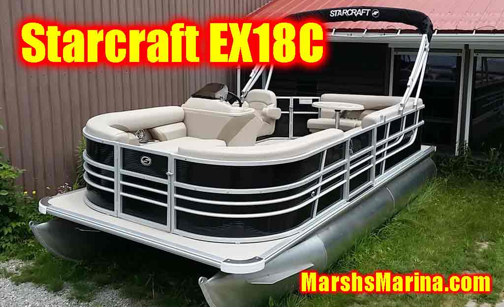 Starcraft stardeck EX18 Cruise Pontoon Boat