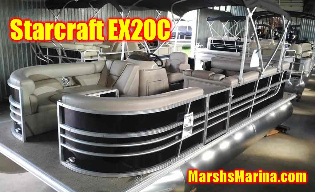 2017 Starcraft EX 20c Pontoon Boat - Vinyl Floor