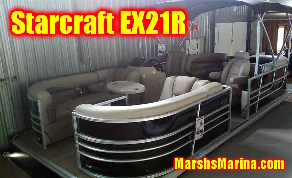 2017 Starcraft EX21R Pontoon Boat