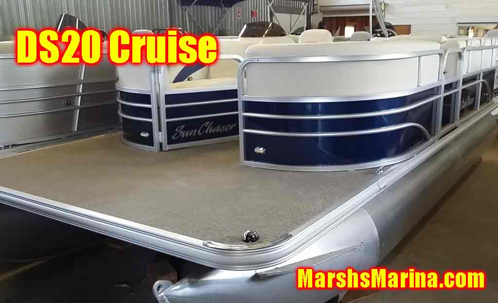 2017 Sunchaser DS20 Cruise Pontoon Boat - Carpet