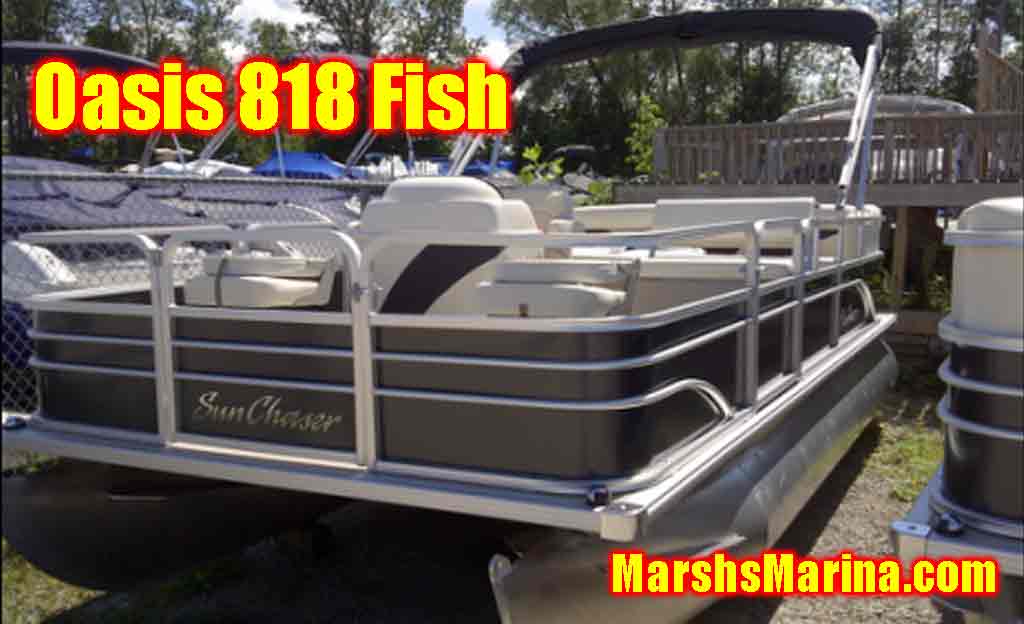 2017 Sunchaser Oasis 818F Pontoon Boat