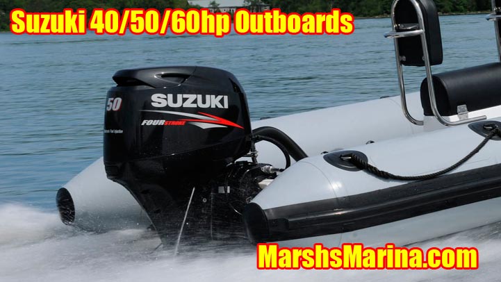 Suzuki 40 hp, 50 hp & 60 hp Outboards