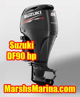 Suzuki DF90 hp Four Stroke Outboard